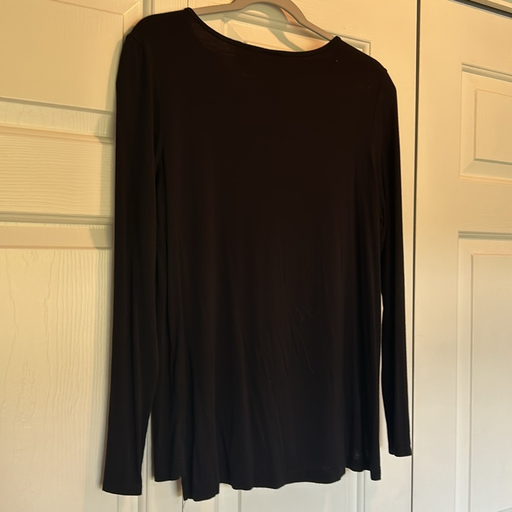 “Tahiti” top w/ mesh accent on chest - Picture 3 of 9